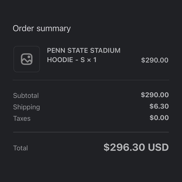 UNDRGRND COLLECTIVE PENN STATE STADIUM HOODIE - Picture 4 of 5